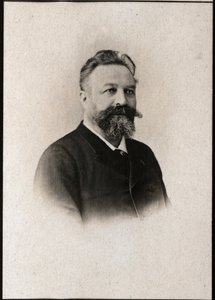 Portræt af Edouard Colonne (1838-1910), fransk dirigent og violinist. af French Photographer